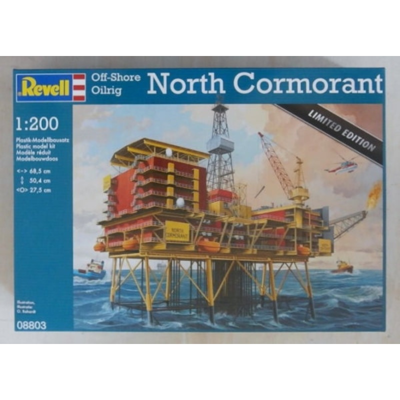 Revell 08803 of Shore  Oil Rig North Cormorant