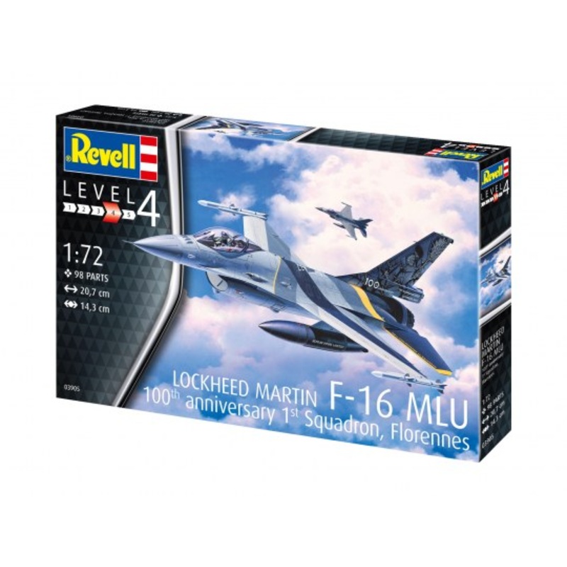 Revell 63905 Model Set - F-16 MLU "100th Anniversary"