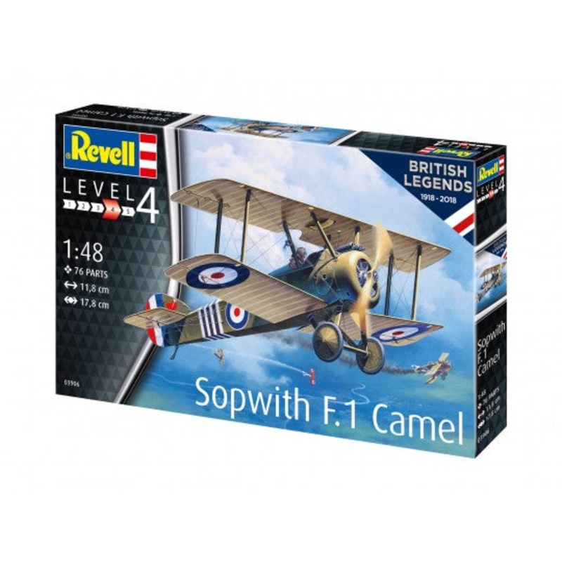 Revell 63906 Model Set - British Legends: Sopwith F.1 Camel