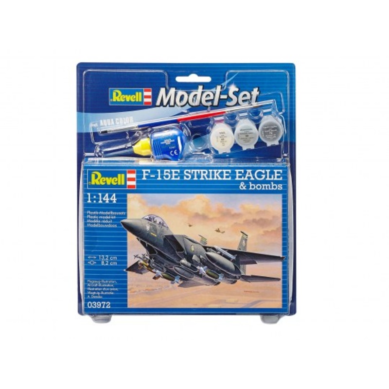Revell 63972 Model Set - F-15E Strike Eagle & Bombs