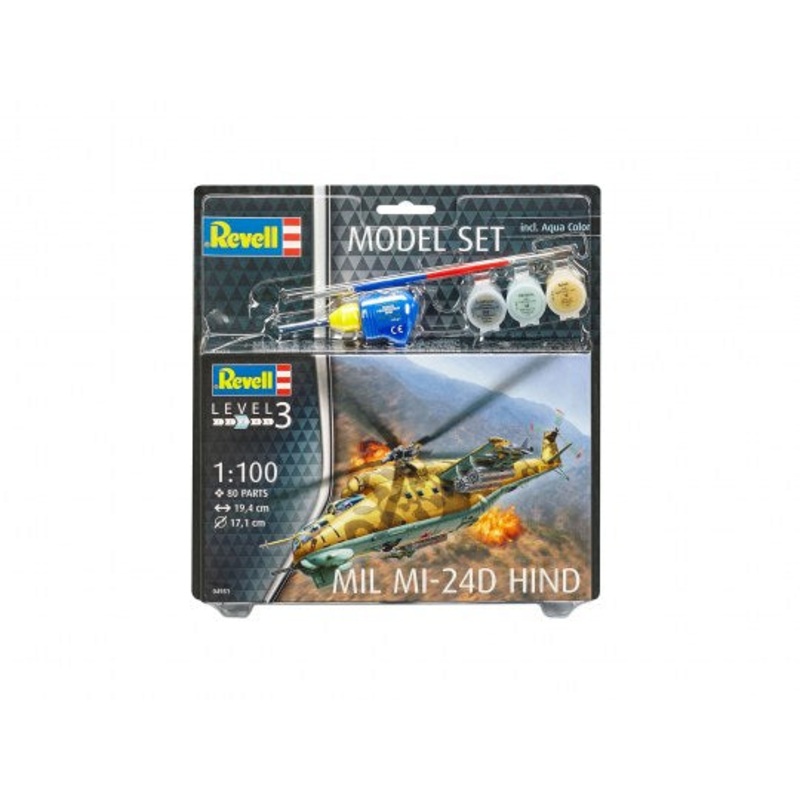 Revell 64951 Model Set - Mil Mi-24D Hind