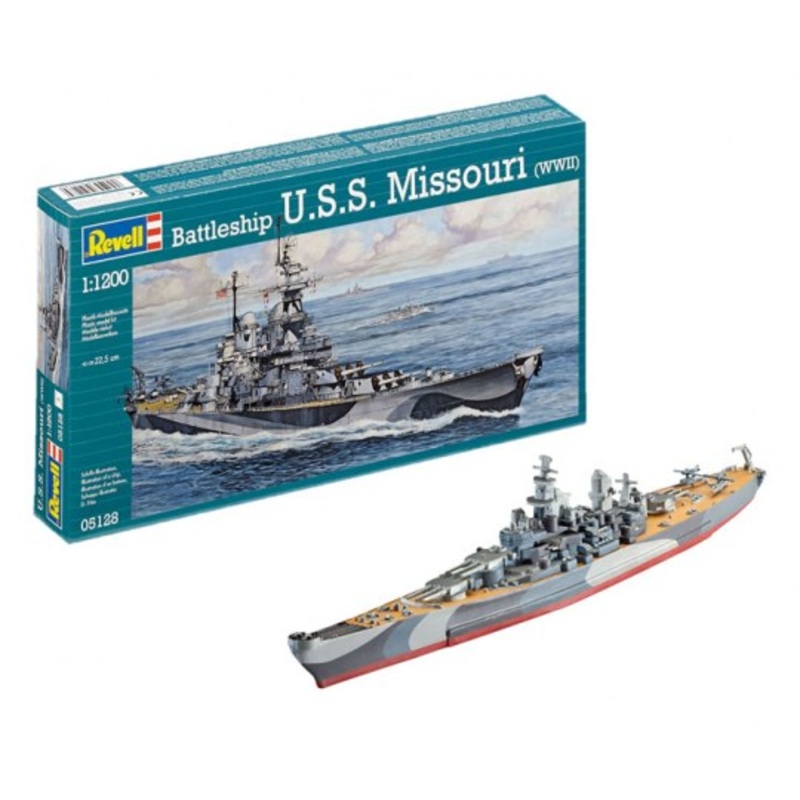 Revell 65128 Model Set - Battleship U.S.S. Missouri
