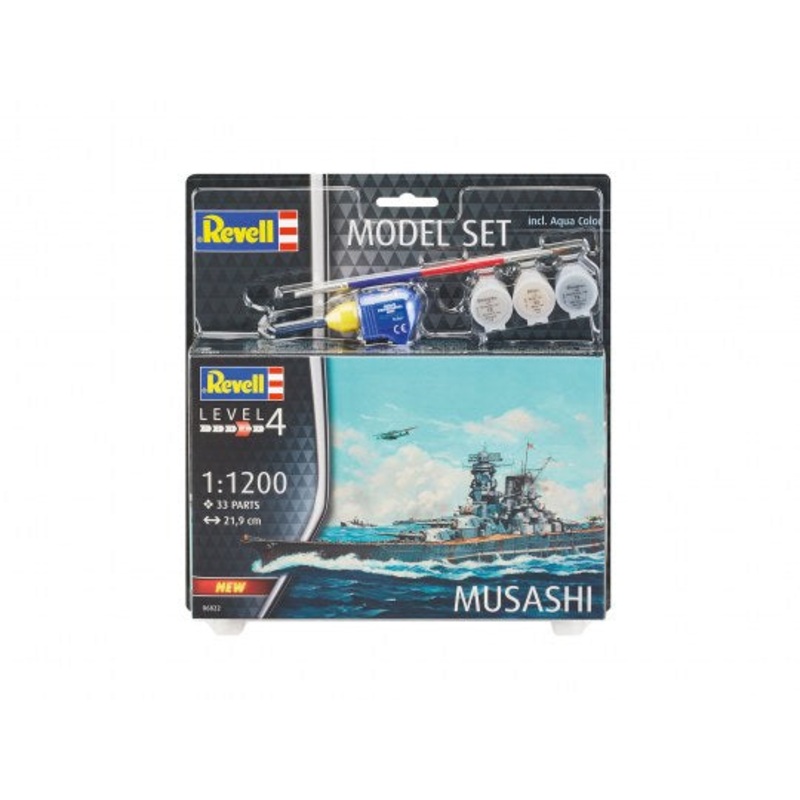 Revell 66822 Model Set - Battleship Musashi
