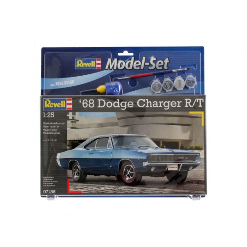 Revell 67188 Model Set - 1968 Dodge Charger (2in1)