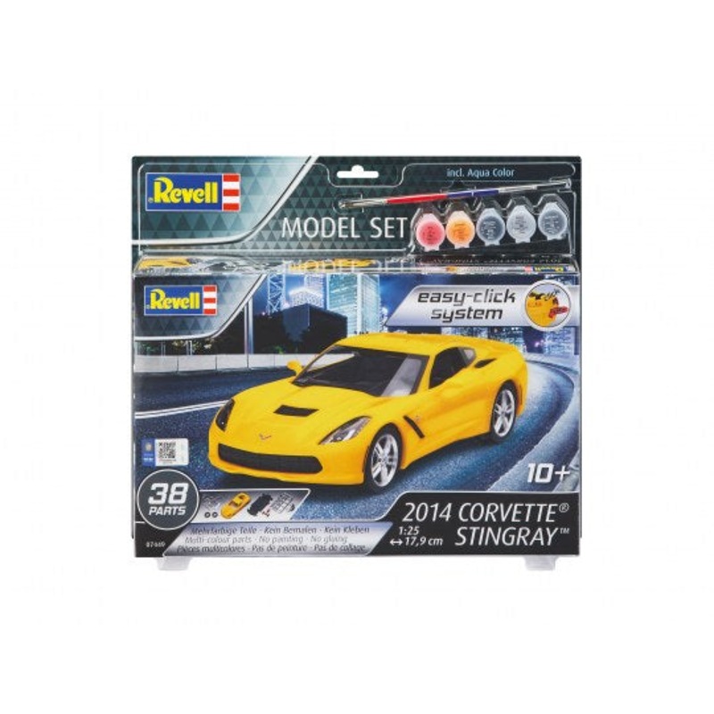 Revell 67449 Model Set - 2014 Corvette Stingray (easy-click)