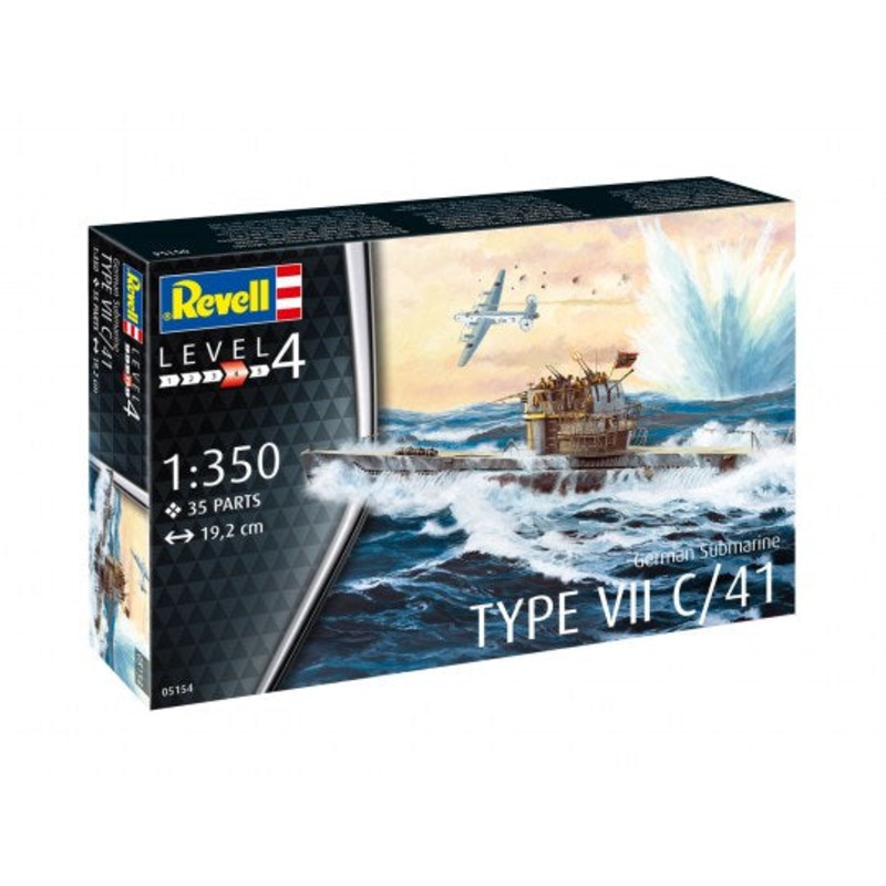 Revell 05154 German Submarine Type VII C/41