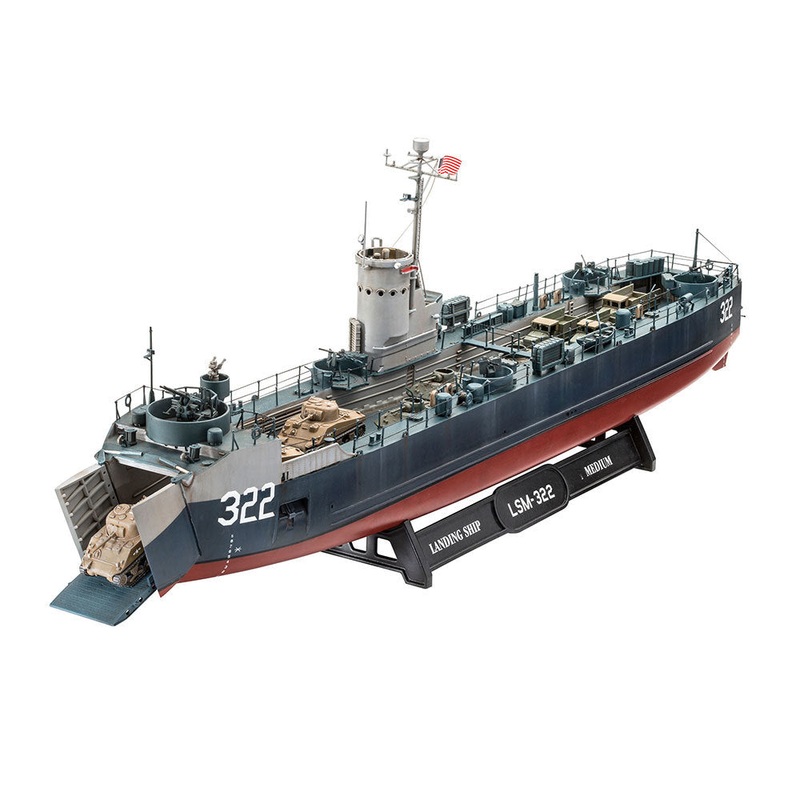 Revell 05169 US Navy Landing Ship Medium (Bofors 40mm)
