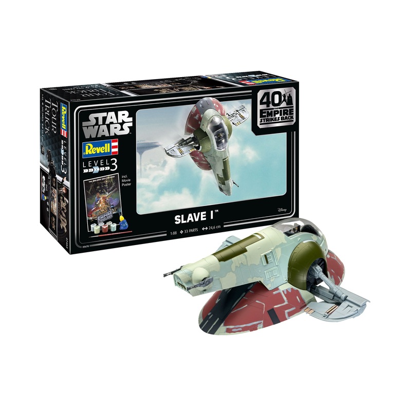 Revell 05678 Gift Set - Slave I (The Empire Strikes Back 40th Anniversary)