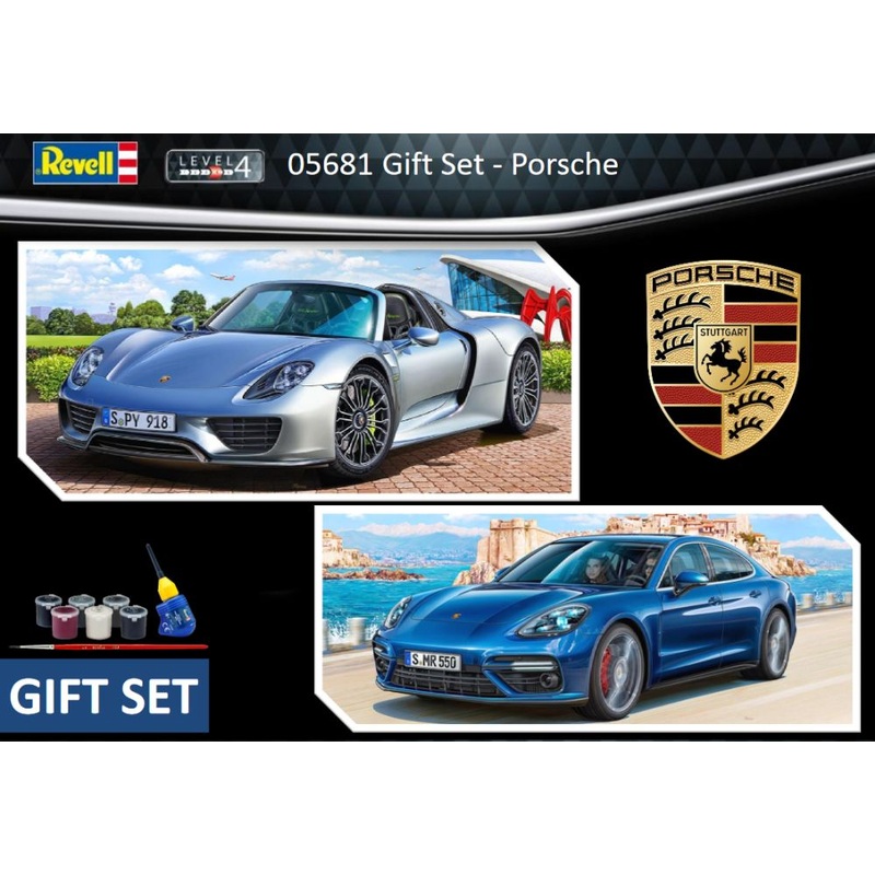 Revell 05681 Gift Set - Porsche