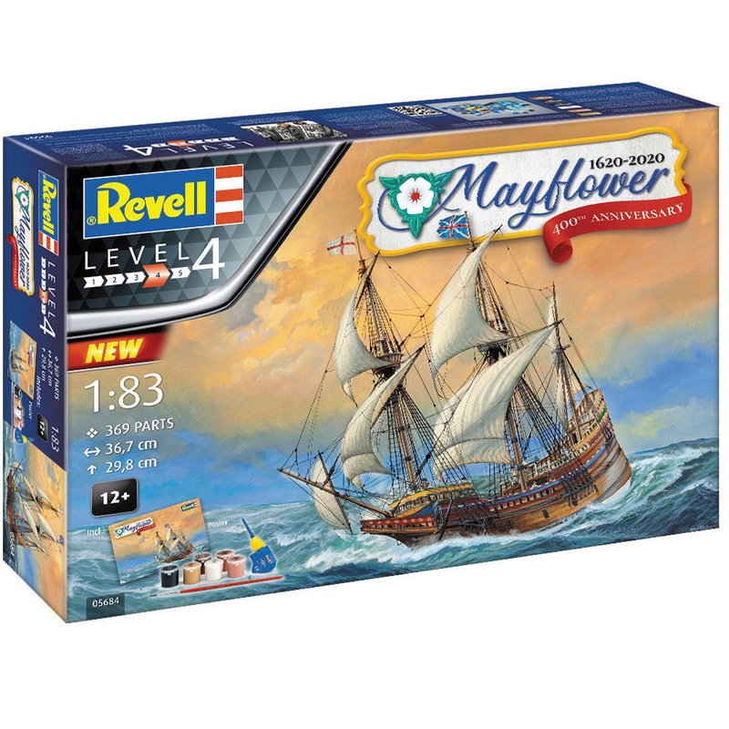 Revell 05684 Gift Set - Mayflower 400th Anniversary