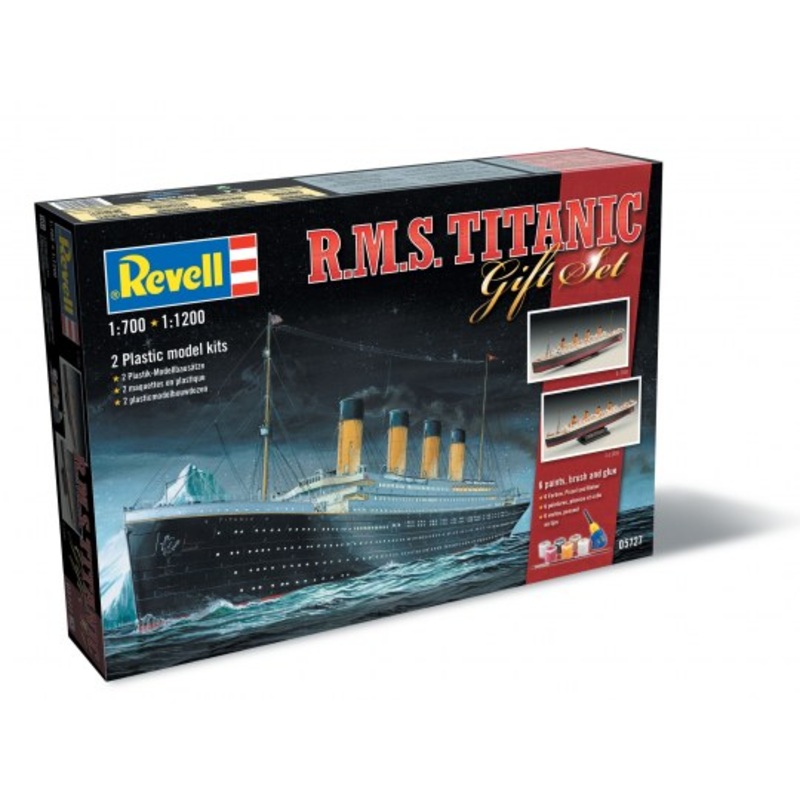 Revell 05727 Gift Set - R.M.S. Titanic (1:1200 & 1:700)