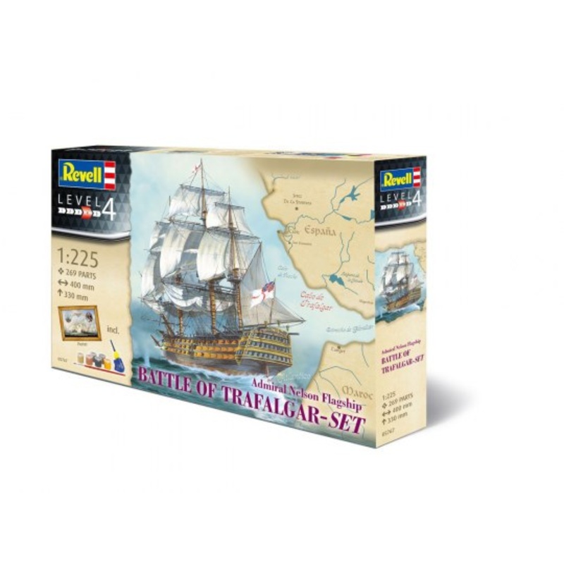Revell 05767 Gift Set - HMS Victory "Battle of Trafalgar"