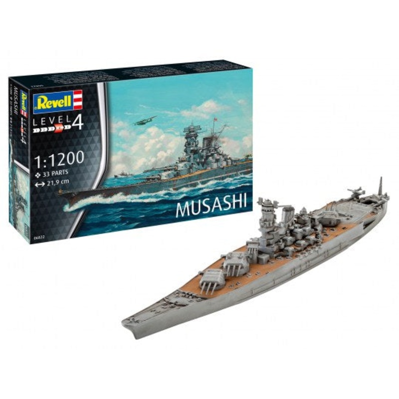 Revell 06822 Battleship "Musashi"