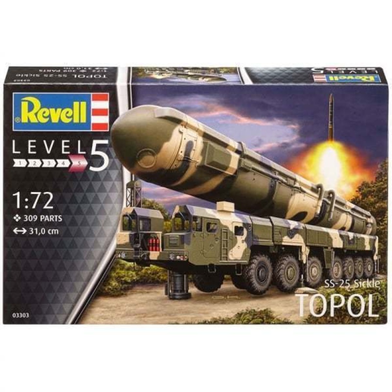 Revell 03303 Topol Ss-25 Sickle Model Kit