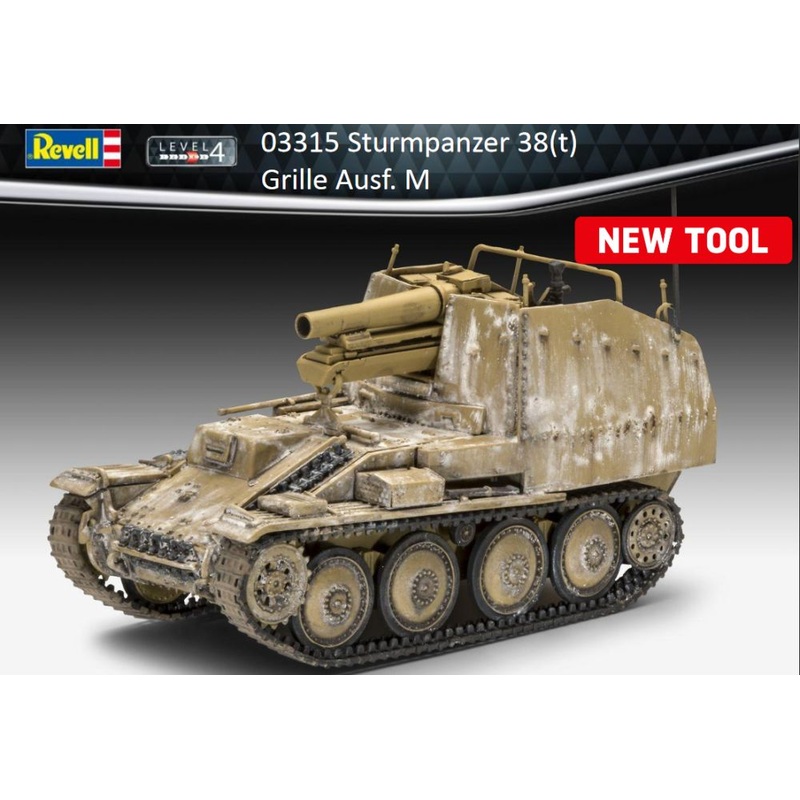 Revell 03315 Sturmpanzer 38(t) Grille Ausf. M
