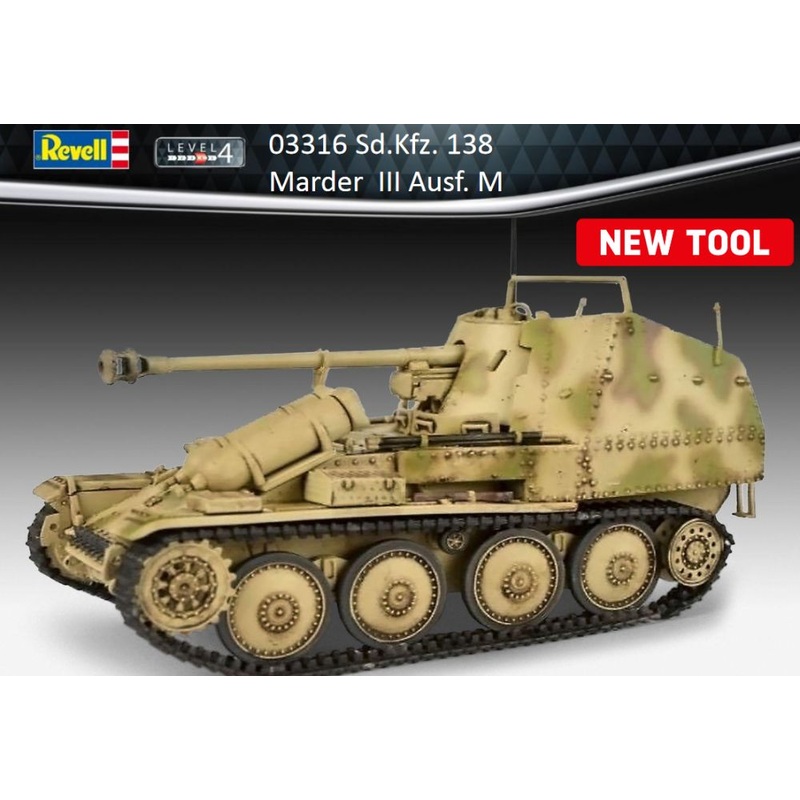 Revell 03316 Sd. Kfz. 138 Marder III Ausf. M