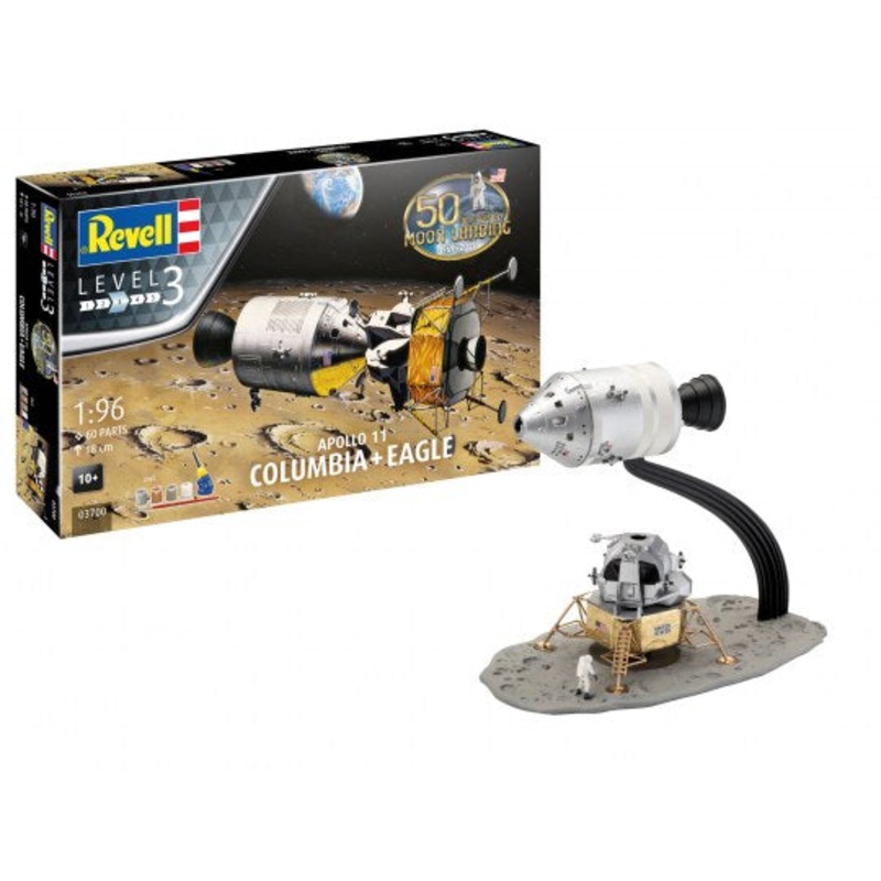 Revell 03700 Gift Set - Apollo 11 Columbia & Eagle
