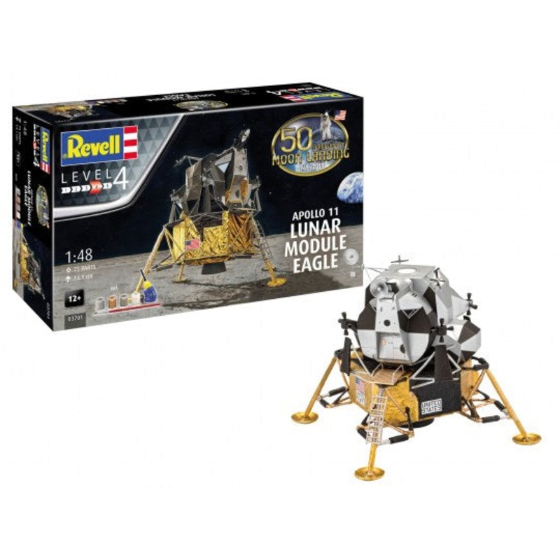 Revell 03701 Gift Set - Apollo 11 Lunar Module Eagle