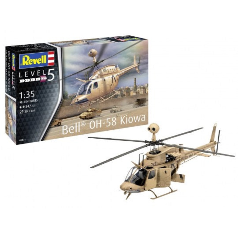 Revell 03871 Bell OH-58 Kiowa