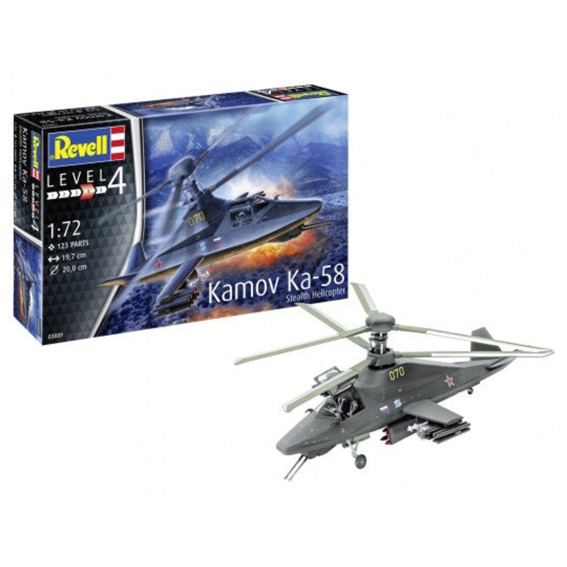 Revell 03889 Kamov Ka-58 Stealth Helicopter