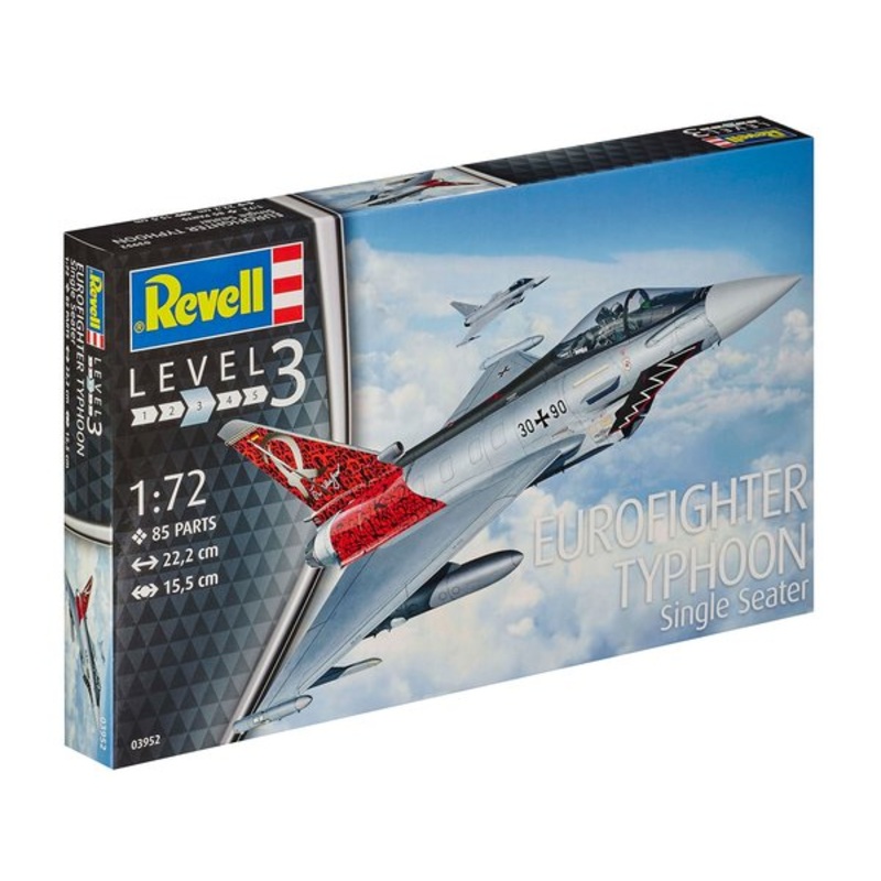 REVELL 03952 1/72 EUROFIGHTER TYPHOON MODEL KIT