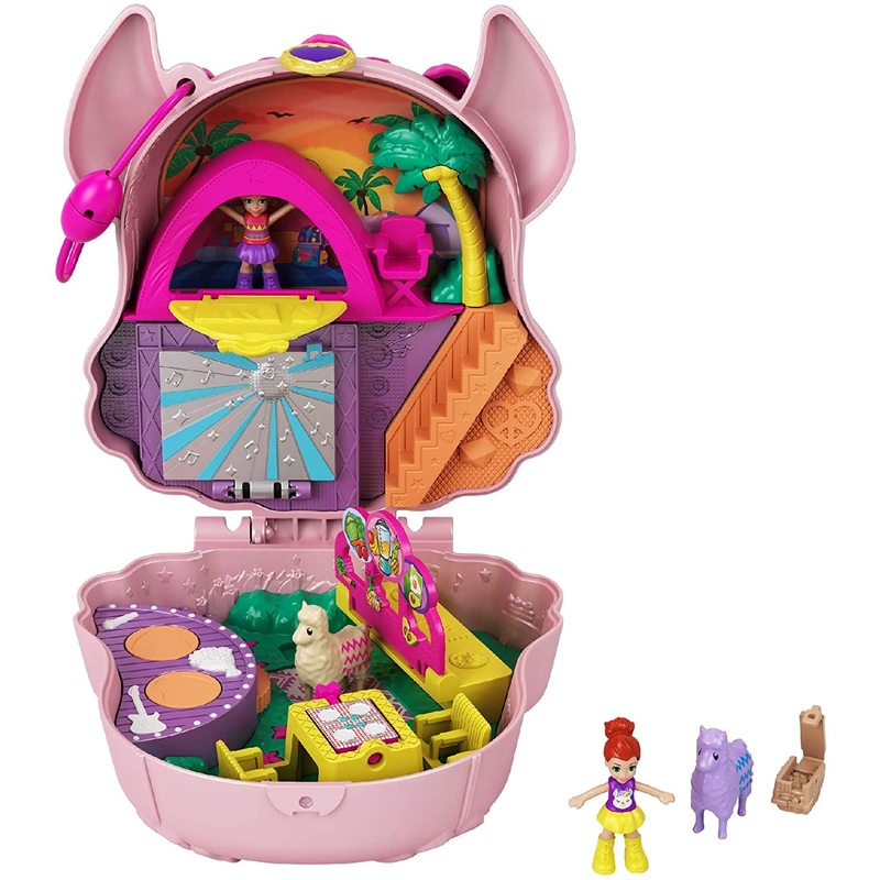 POLLY POCKET GKJ50 LLAMA MUSIC CONCERT PLAYSET