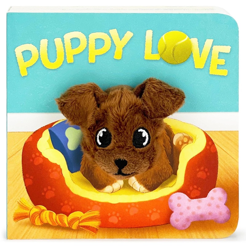 PUPPY LOVE FINGER PUPPET BOARD BOOK