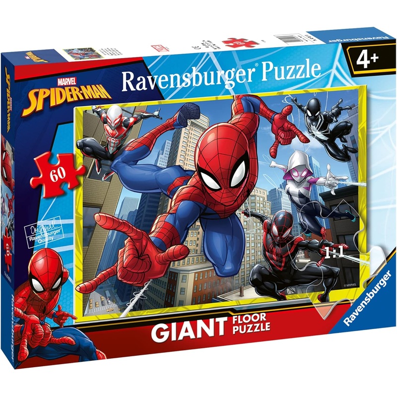 RAVENSBURGER 03095 SPIDERMAN 60 PIECE GIANT FLOOR PUZZLE