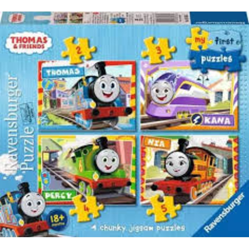 RAVENSBURGER 031665 THOMAS AND FRIENDS 4 IN A BOX PUZZLE