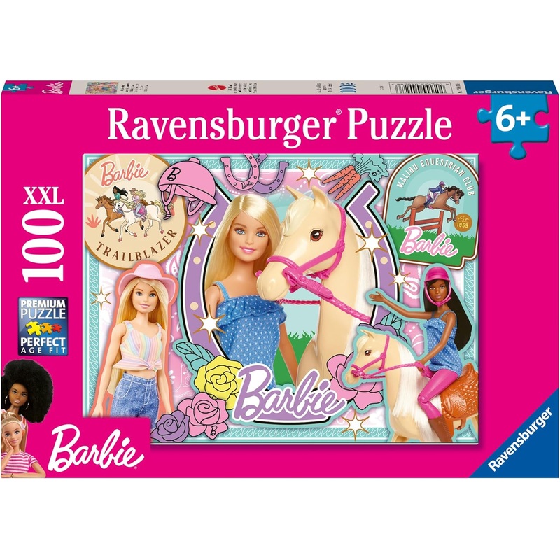 RAVENSBURGER 04028 BARBIE 100 XXL PIECE JIGSAW PUZZLE