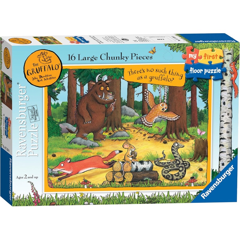 RAVENSBURGER 07339 THE GRUFFALO MY FIRST LARGE CHUNKY 16 PIECE FLOOR PUZZLE