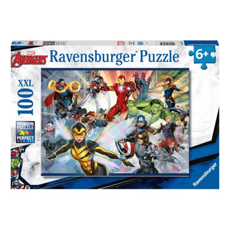RAVENSBURGER 13261 MARVEL AVENGERS 100 XXL PIECE JIGSAW PUZZLE