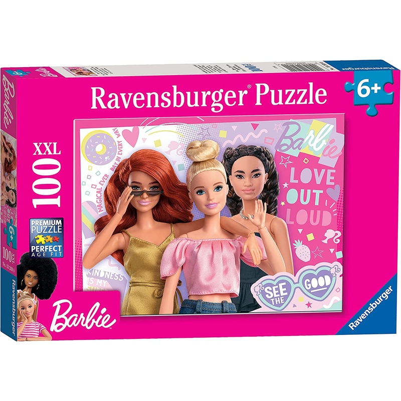 RAVENSBURGER 13269 BARBIE 100 XXL PIECE JIGSAW PUZZLE