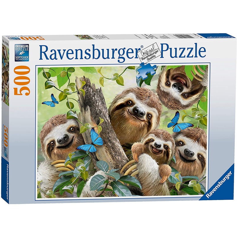 RAVENSBURGER 14790 SLOTH SELFIE 500 PIECE PUZZLE