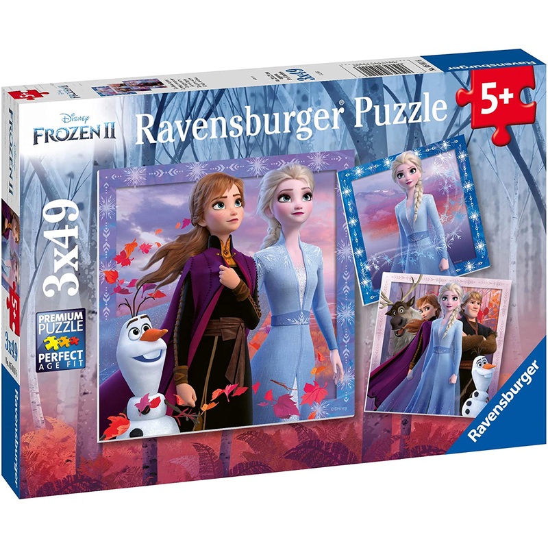 RAVENSBURGER 5011 FROZEN II JIGSAW 3 X 49PCS