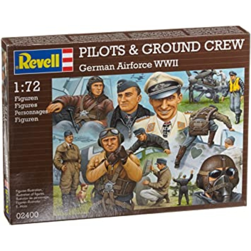 Revell 02400 Pilots and ground crew German Airforce (Luftwaffe) WWII