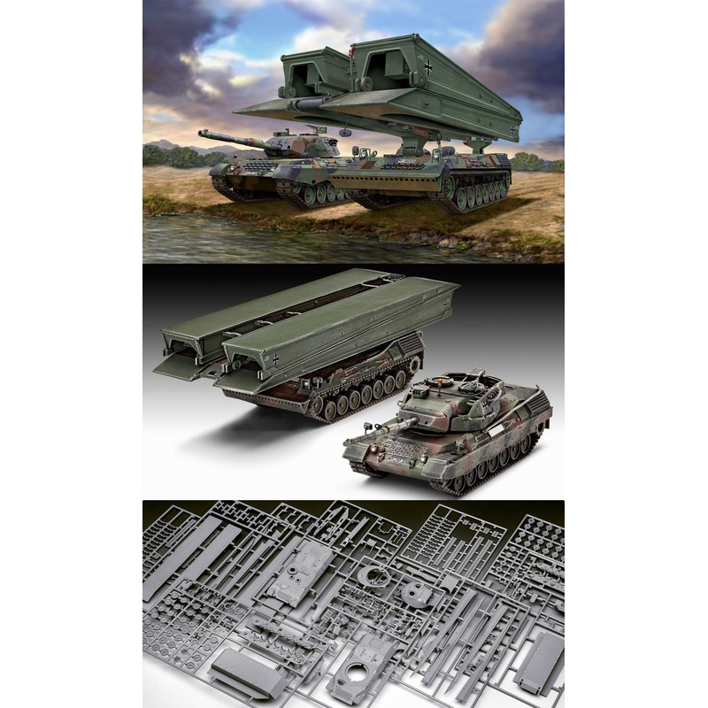 Revell  03307 1/72 Leopard 1A5 & Bridgelayer Biber Kit