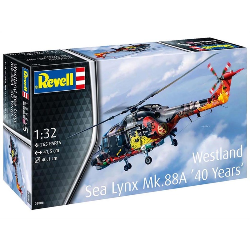 Revell  03806 Westland Sea Lynx Special Paintwork Kit 1/32 Scale