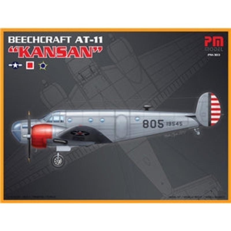 PM MODELS PM-303 BEECHCRAFT AT-11 KANSAN 1/72 SCALE