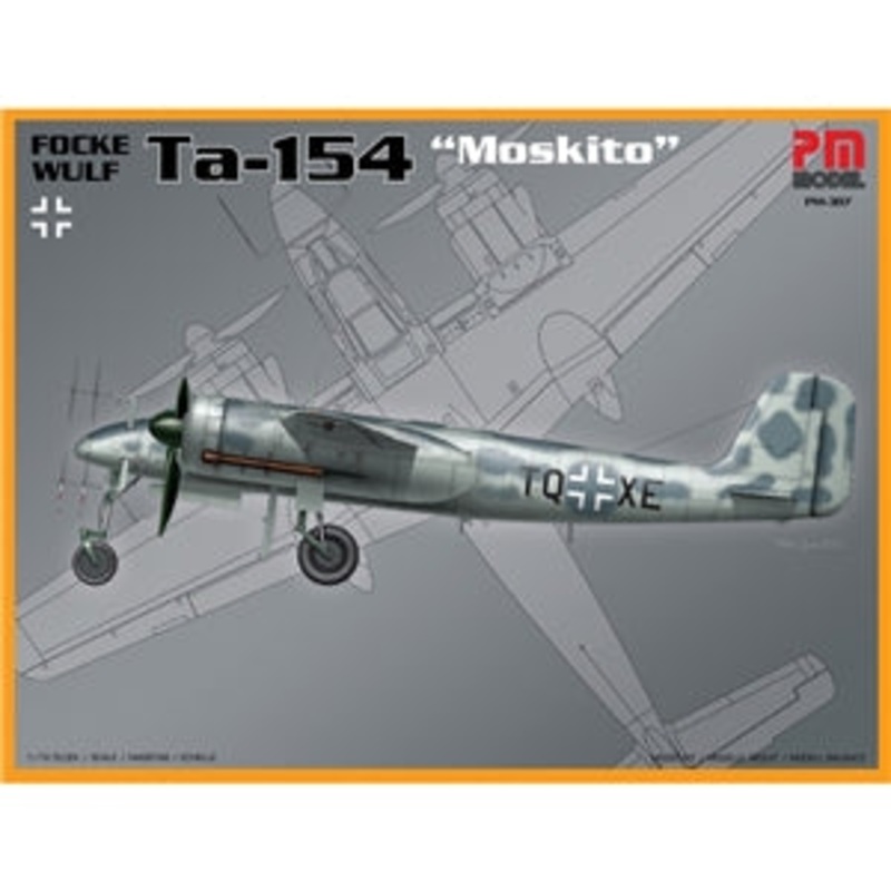 PM MODELS PM-307 FOCKE WULF TA-154 MOSKITO   1/72 SCALE