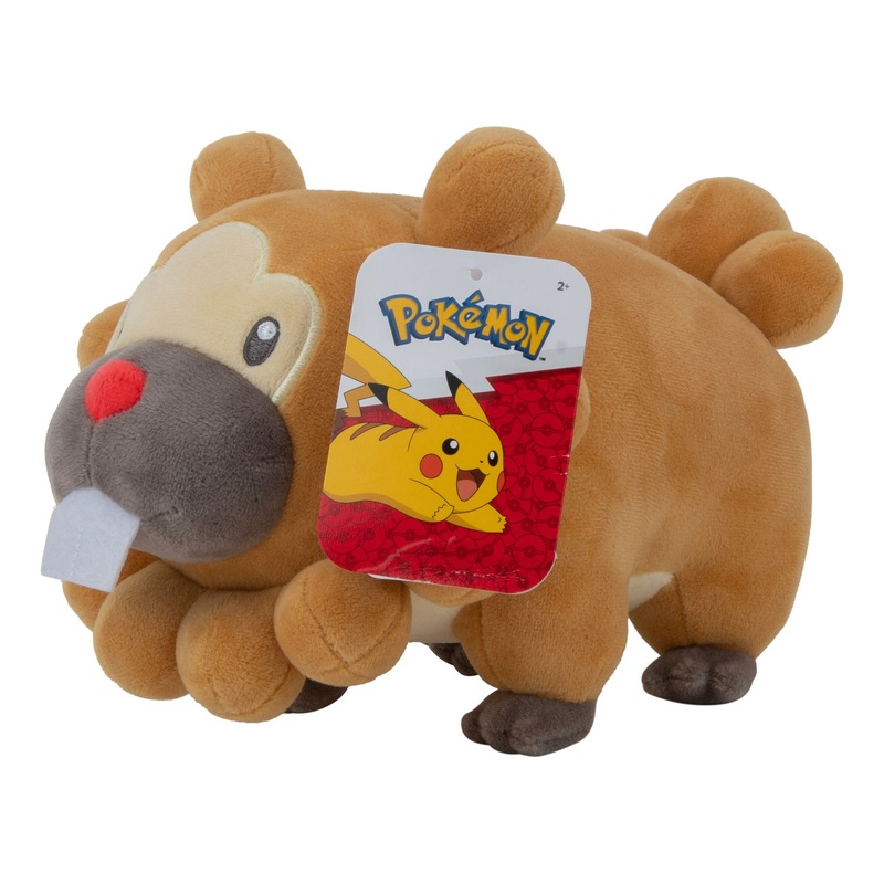 POKEMON 48157 BIDOOF 8 INCH PLUSH SOFT TOY