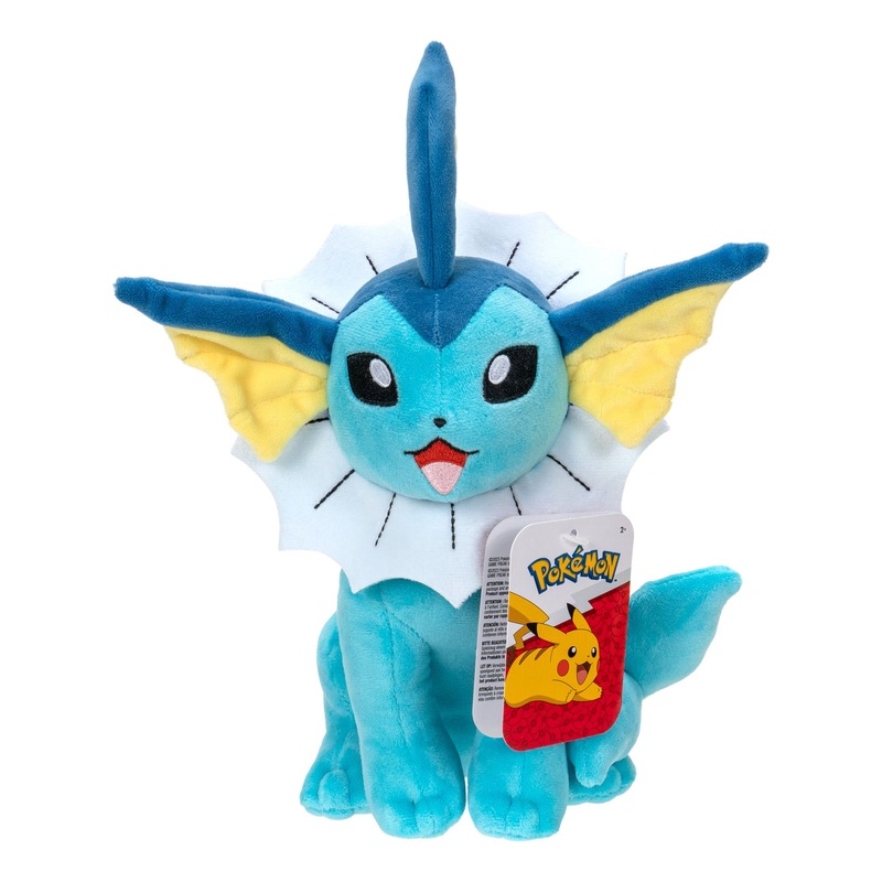 POKEMON 48160 VAPOREON 8 INCH PLUSH SOFT TOY