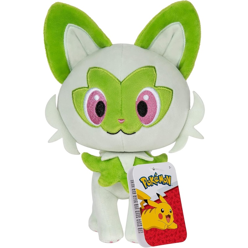 POKEMON 49484 SPRIGATITO 8 INCH PLUSH SOFT TOY