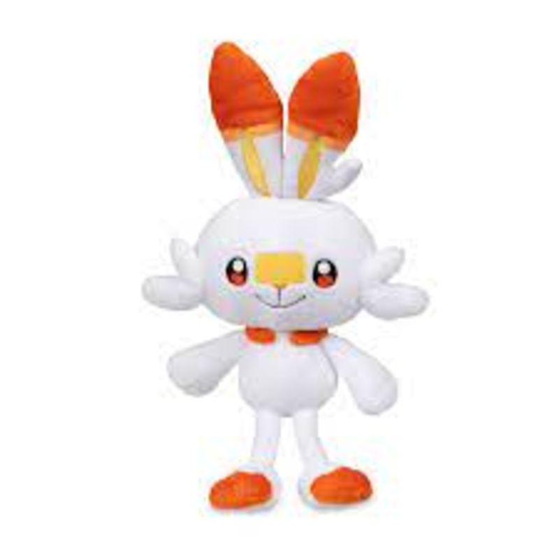 POKEMON 98057 SCORBUNNY PLUSH SOFT TOY