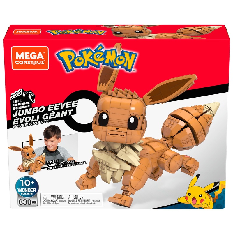 POKEMON MEGA MOTION GMD34 EEVEE BUILDING SET