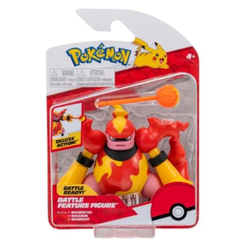 POKEMON PKW0169 MAGMORTAR BATTLE FIGURE
