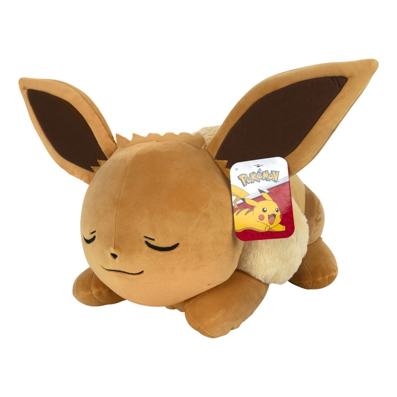 POKEMON PKW0222 SLEEPING EEVEE 18 INCH PLUSH SOFT TOY
