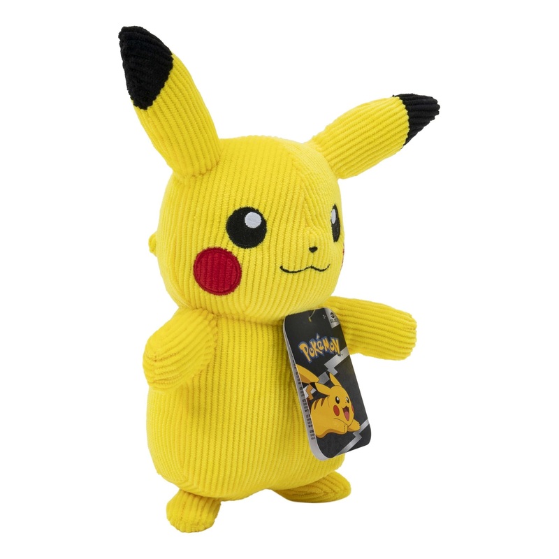 POKEMON PKW2389 PIKACHU 8 INCH CORDUROY SOFT TOY