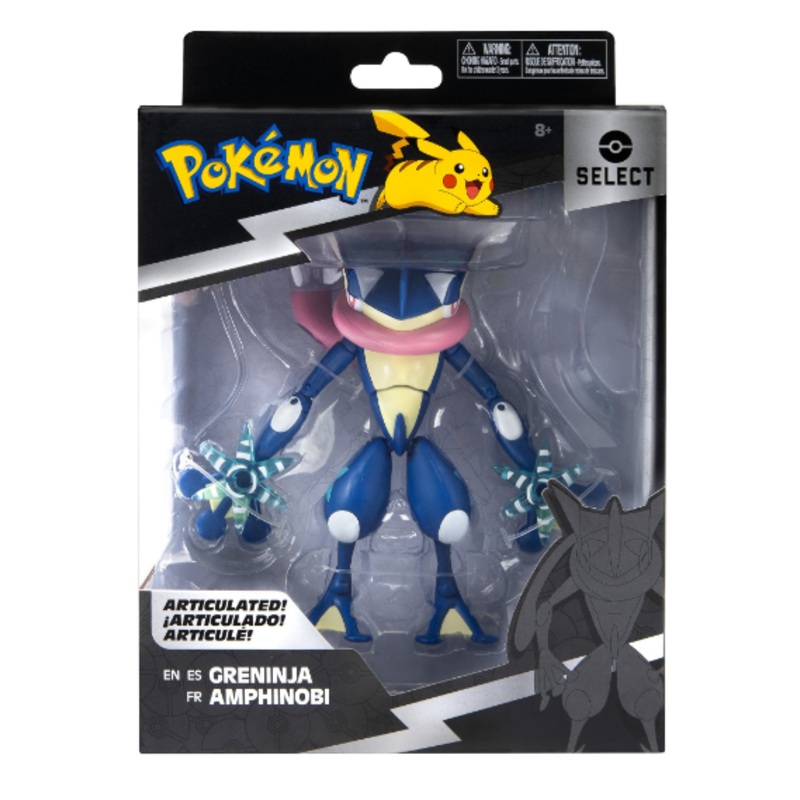 POKEMON PKW2409 GRENINJA SELECT ARTICULATED FIGURE