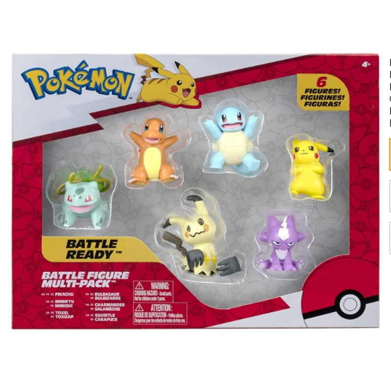 POKEMON PKW2684 BATTLE FIGURE MULTI PACK